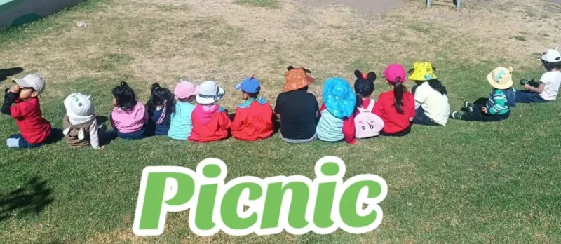 Niños del centro infantil Años Mágicos en paseo pedagógico